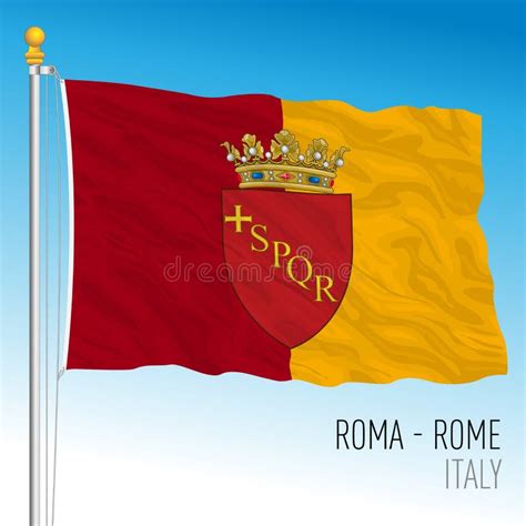 rome city flag|italy rome flag.